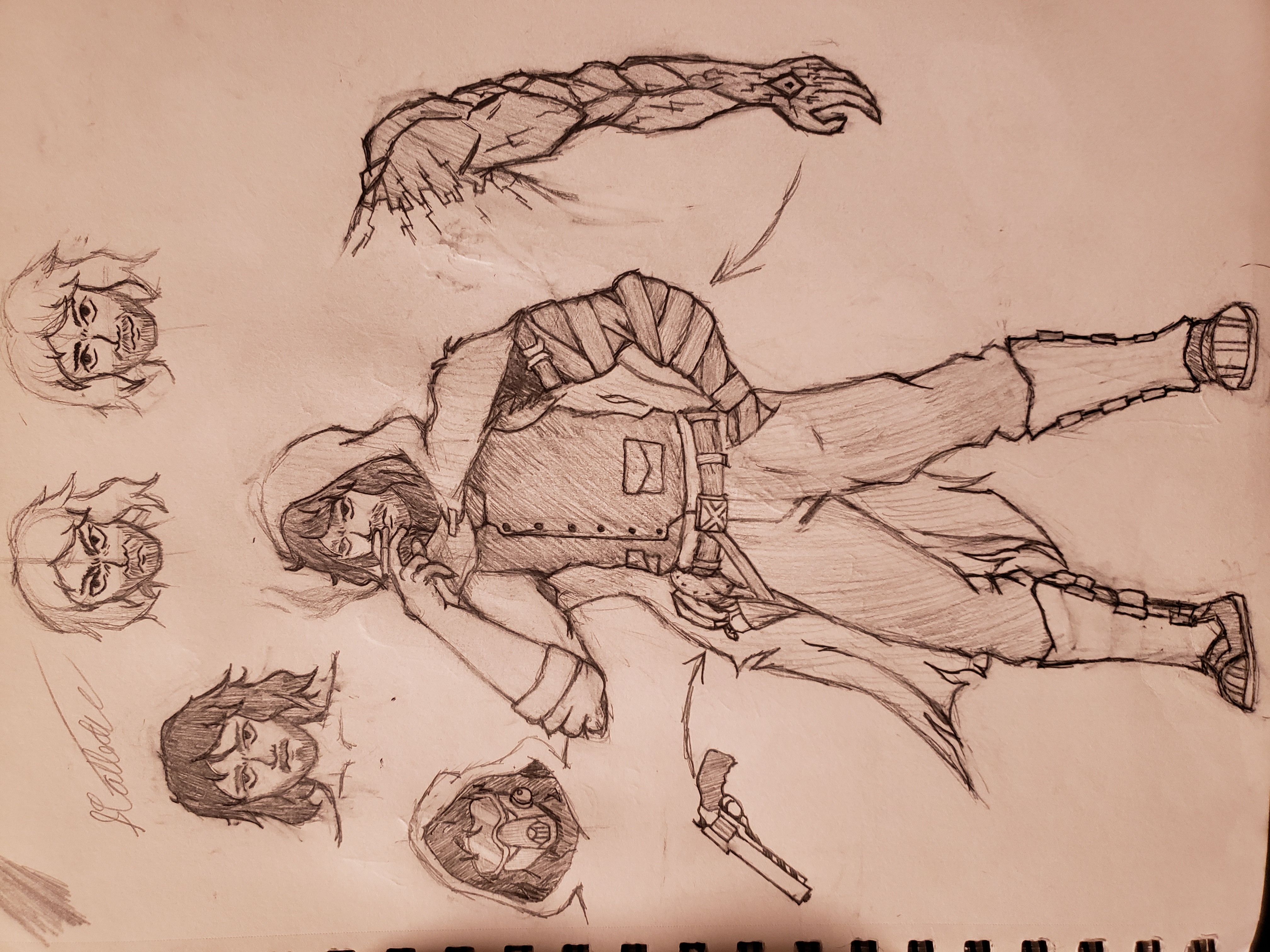 Concept art of an OC